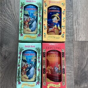 Disney Lion King Jungle Book Pinocchio Burger King Glasses New!